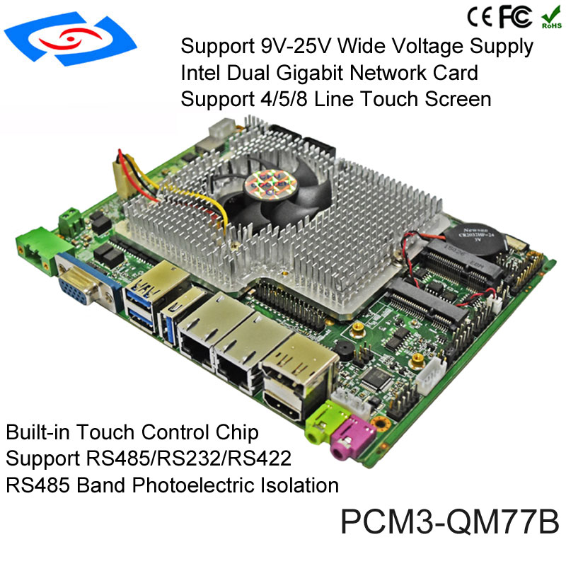 Intel Cpu Core I5 - Motherboard Industri Tanpa Kipas dengan CPU