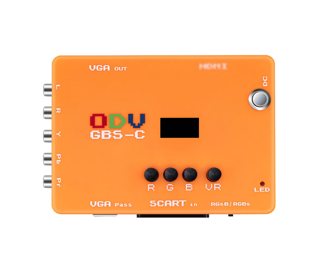 Retro Gaming Realm - Mcbazel konverter Pindai HDMI/VGA, komponen ODV-GBS-C/Scart