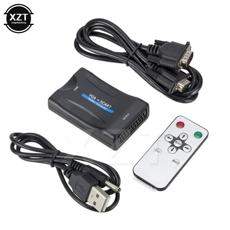 Controller Adapter Usb - Adaptor Konverter Audio Video VGA Ke