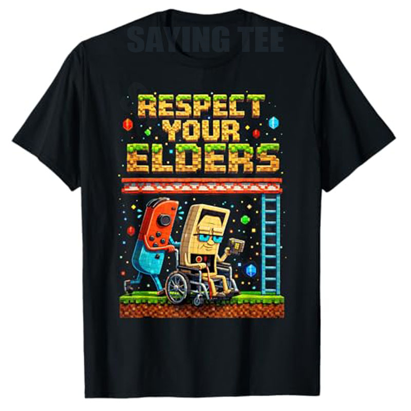 Retro Gaming Gifts For Men - Kaos Retro Gaming Pixel Gamer Controller