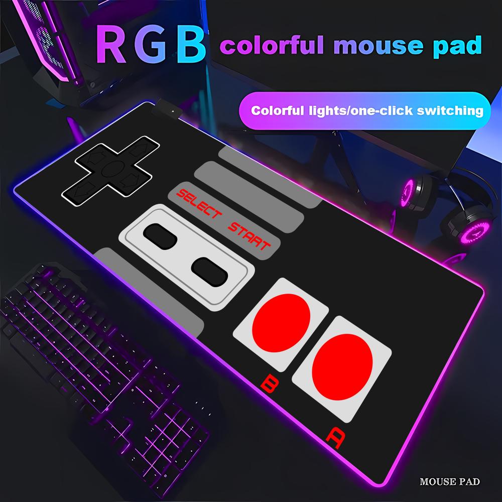 Retro Gaming Desk - Alas Mouse Besar Pengontrol Game Retro