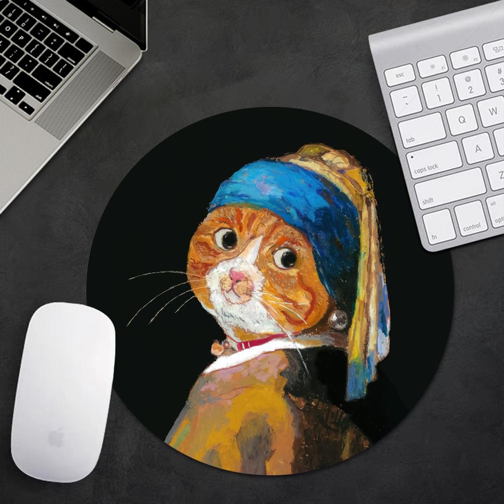 Mouse Gaming Retro - Alas Mouse Kucing Lucu Aksesori Gaming