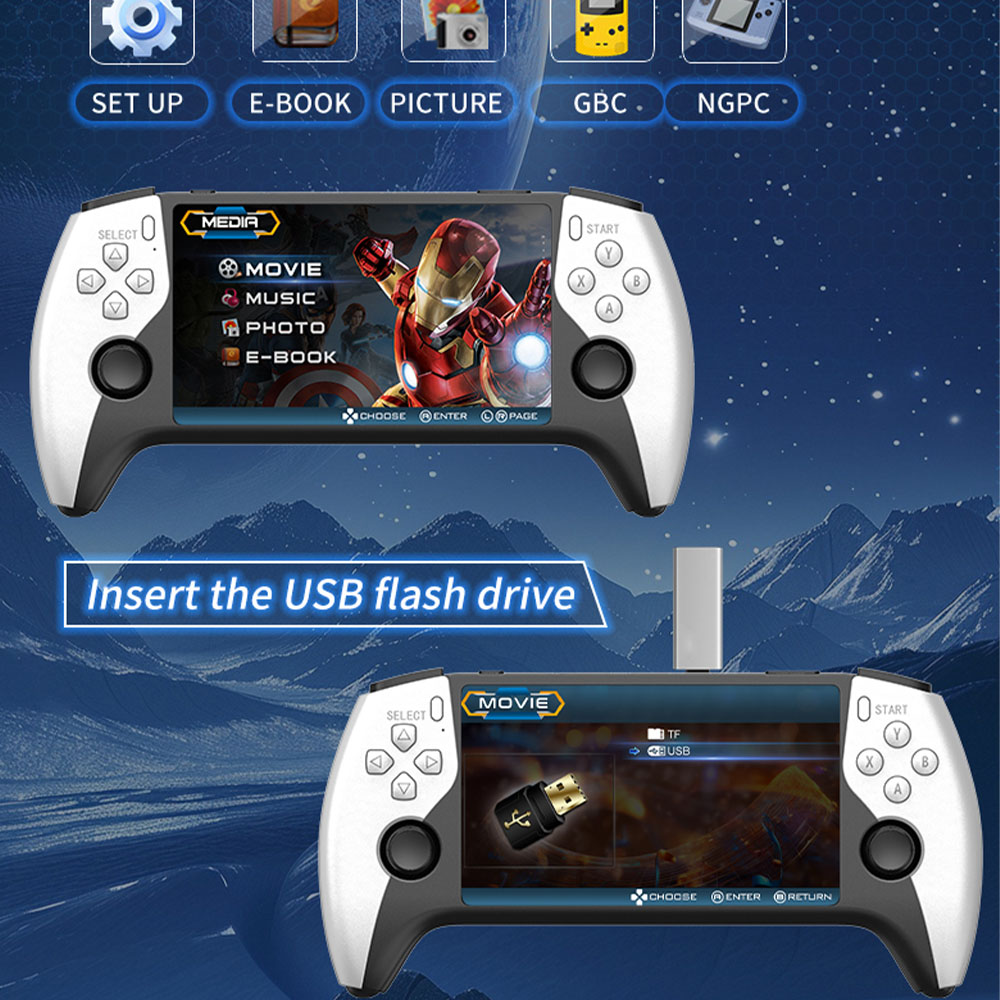 Konsol Game Genggam 2026 New S - Retro Gaming Handheld Console ulasan dan harga