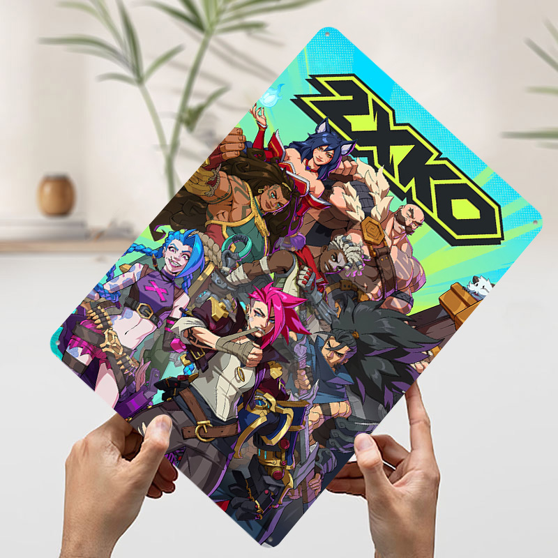 Poster Tinplate Seni Game Figh - Retro Poster Gaming ulasan dan harga