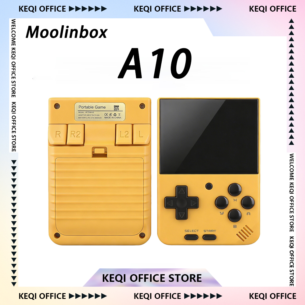 Moolinbox A10 Mini Retro Open  - Retro Gaming Handheld Console ulasan dan harga