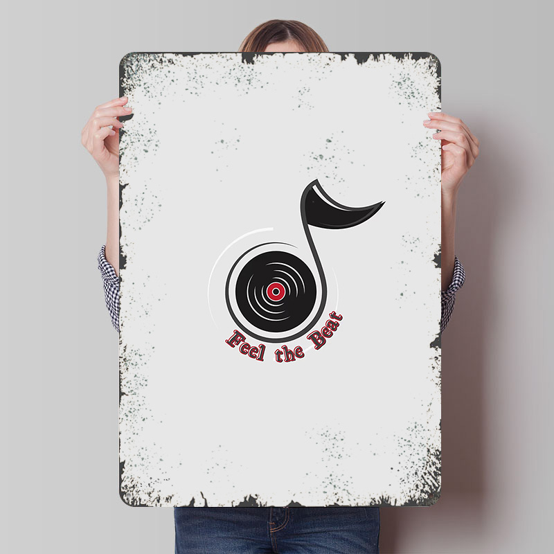 Logo Musik - Poster Feel the B - Retro Gaming Logo ulasan dan harga