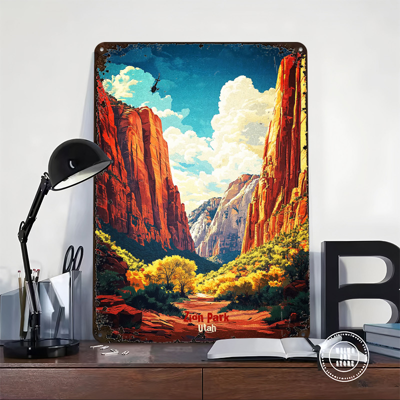 Poster Cetak Seni Taman Nasion - Retro Poster Gaming ulasan dan harga