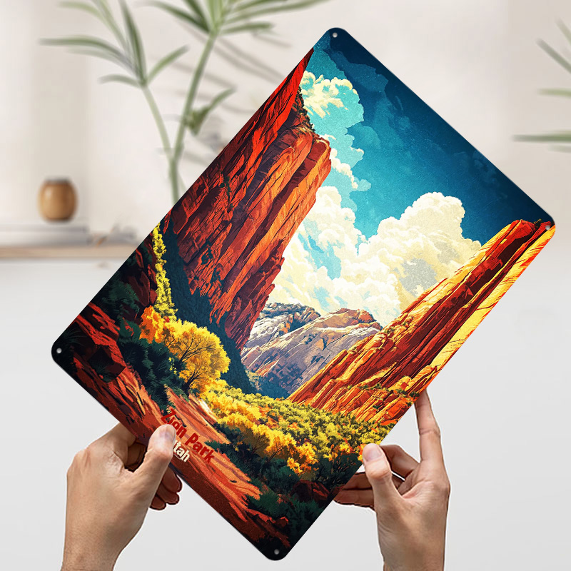 Poster Cetak Seni Taman Nasion - Retro Poster Gaming ulasan dan harga