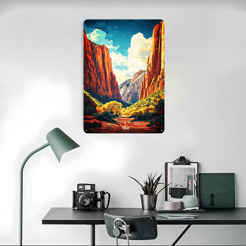 Poster Cetak Seni Taman Nasion - Retro Poster Gaming ulasan dan harga
