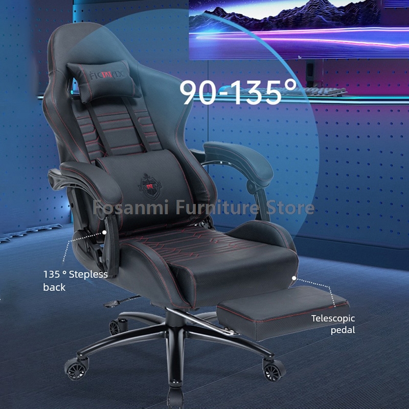 Kursi Komputer Gaming Kulit Re - Retro Gaming Desk ulasan dan harga