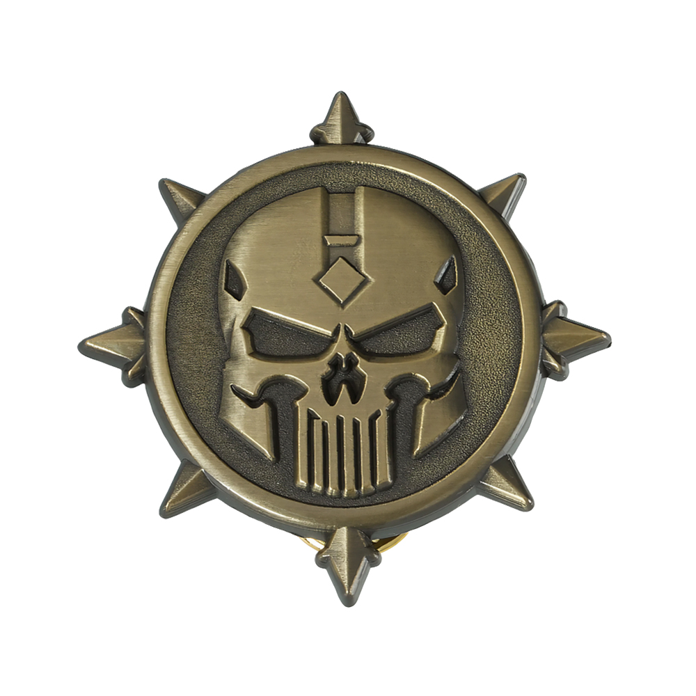 Warhammer 40,000 Lencana Logo  - Retro Gaming Logo ulasan dan harga