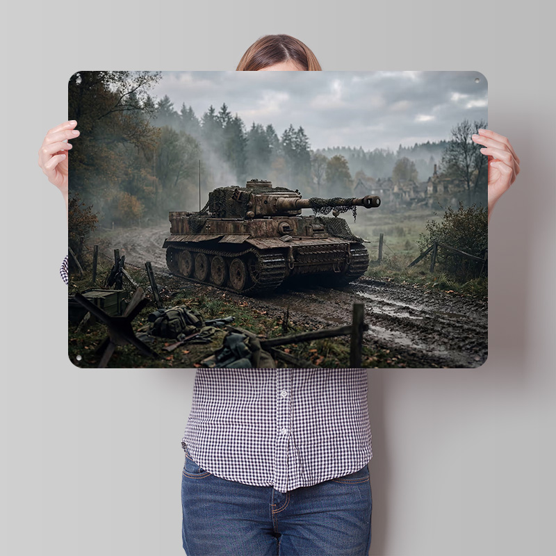 Poster Tekstur Cetak 3D Tank T - Retro Poster Gaming ulasan dan harga