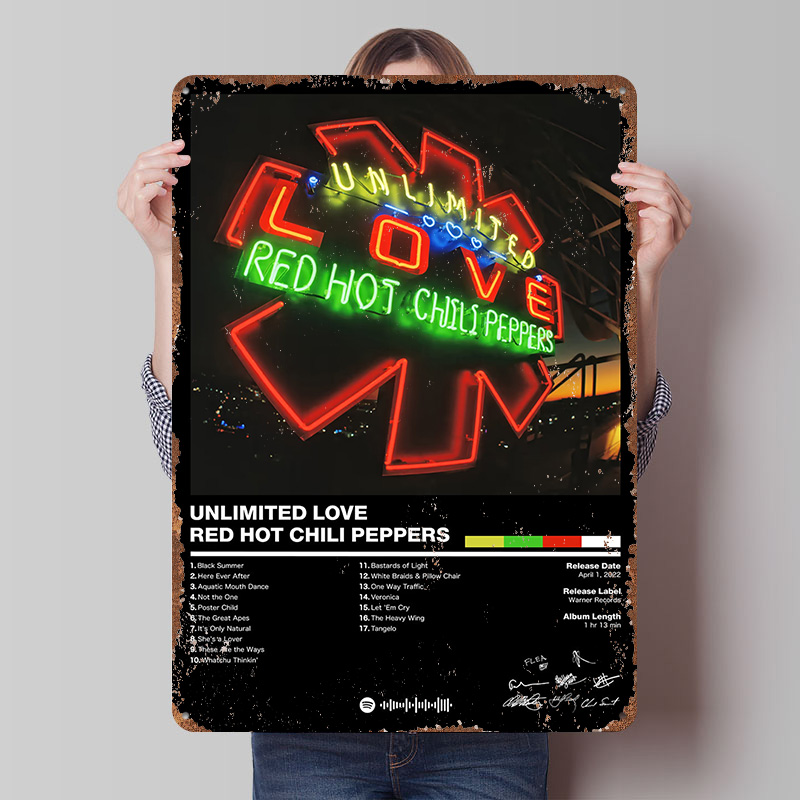 Red Hot Chili Peppers - Poster - Retro Gaming Unlimited ulasan dan harga
