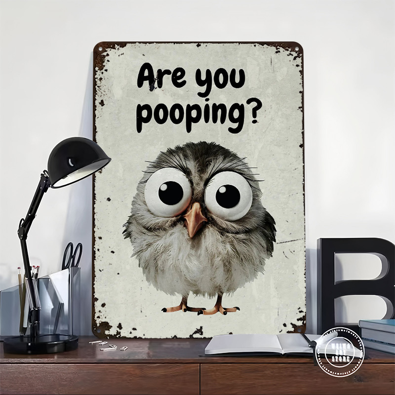 Poster Meme Burung Hantu Lucu  - Retro Poster Gaming ulasan dan harga