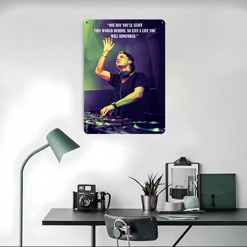 Poster Cetak Kutipan Avicii, S - Retro Poster Gaming ulasan dan harga