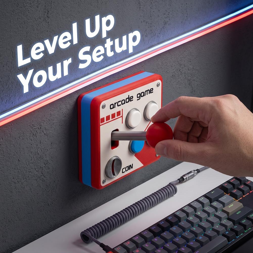 Panel Saklar Arcade Retro Ceta - Retro Gaming Desk ulasan dan harga