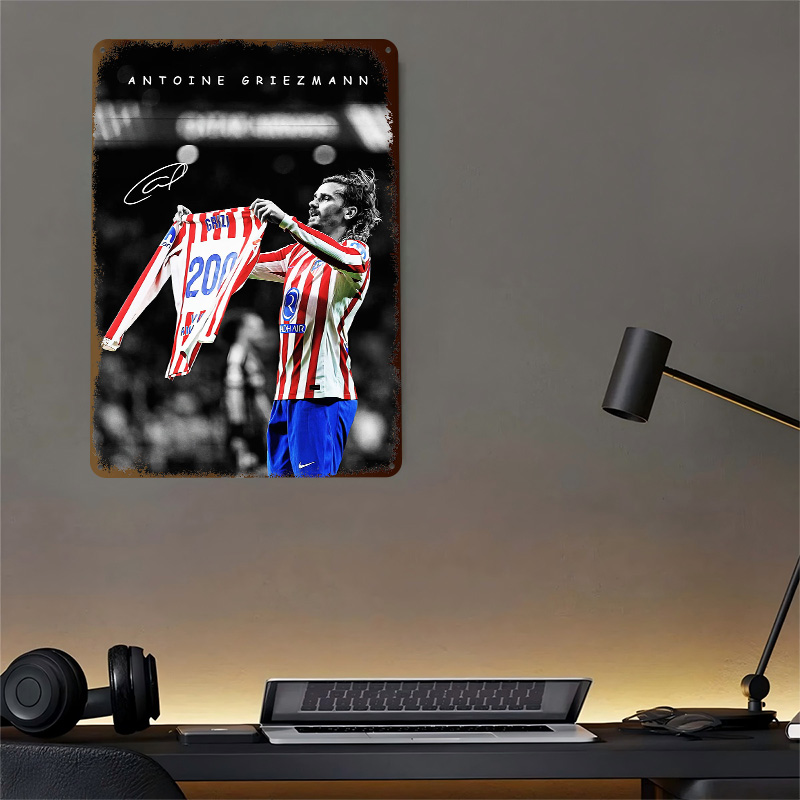 Poster Antoine Griezmann denga - Retro Gaming Jersey ulasan dan harga