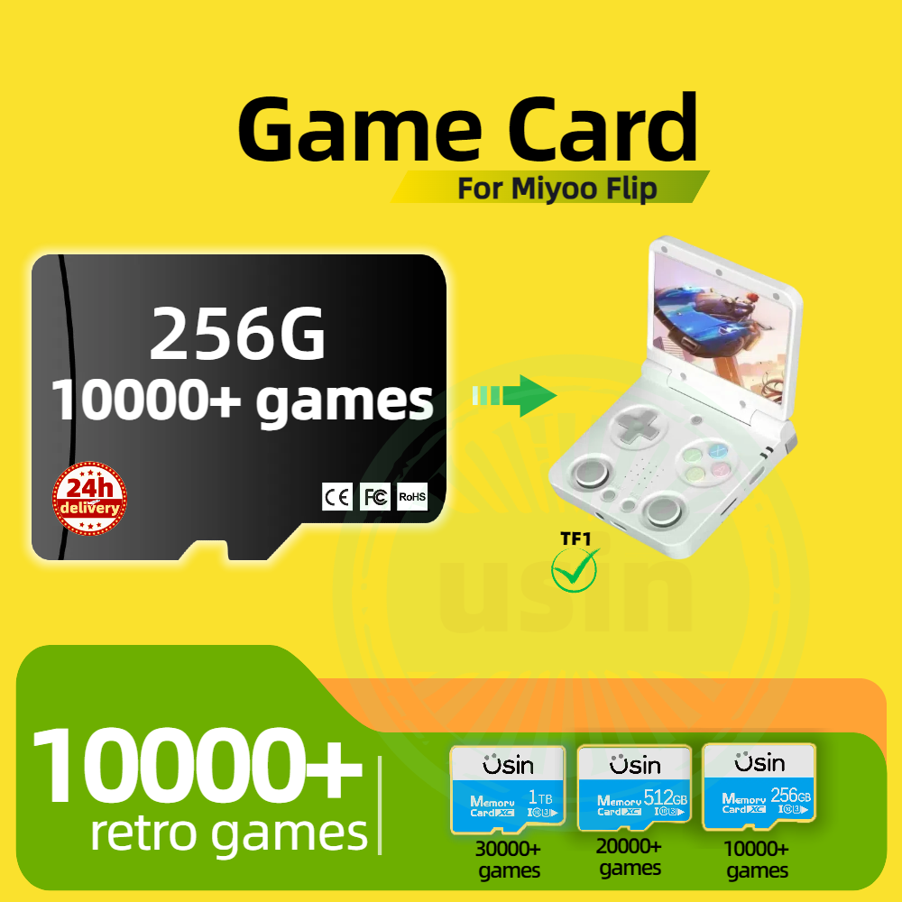 Kartu Permainan untuk Miyoo Fl - Retro Gaming Handheld Console ulasan dan harga