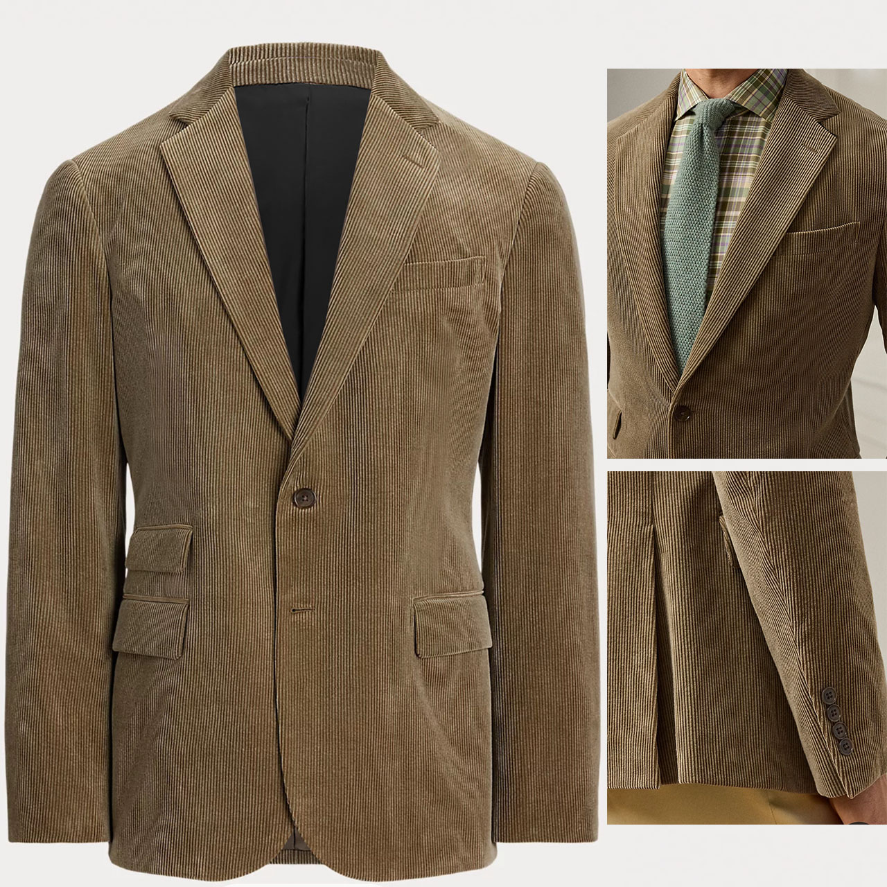 Blazer Pria Korduroi Vintage P - Retro Gaming Jacket ulasan dan harga