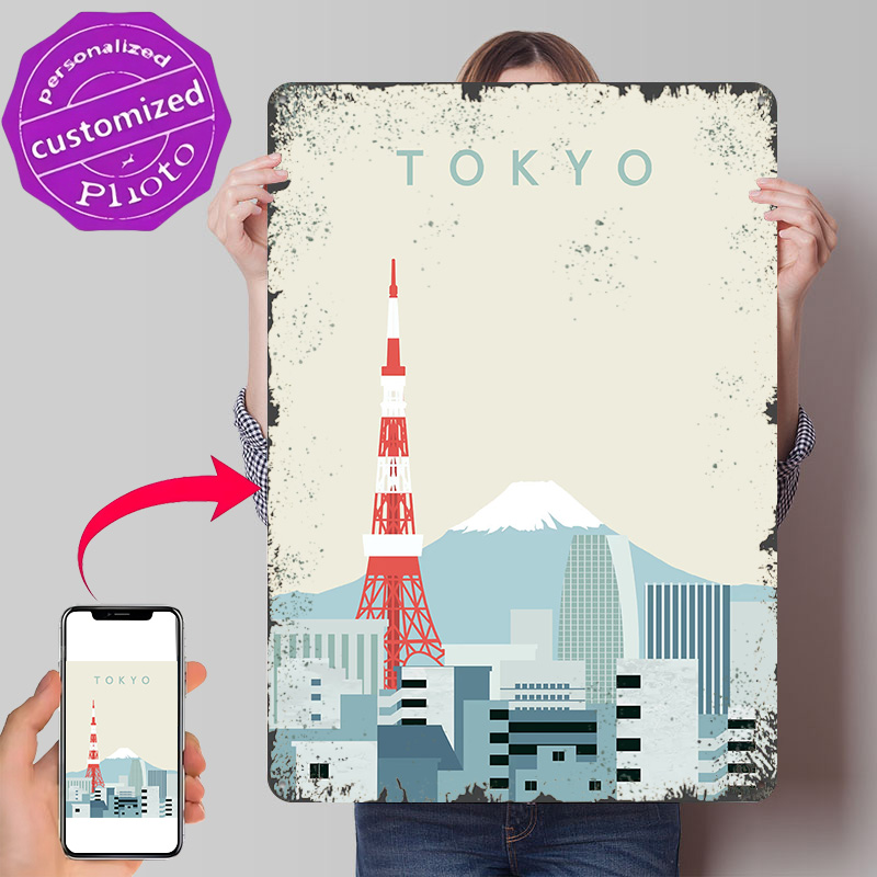 Poster Tokyo Retro 3D Cetak Lo - Retro Gaming Gifts For Men ulasan dan harga