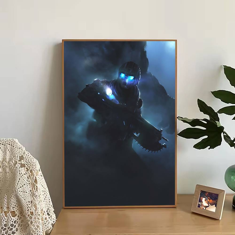 Poster Game G-Gears Of W-War S - Retro Poster Gaming ulasan dan harga