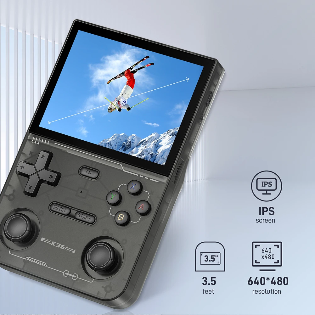 Layar IPS 3,5 Inci K36 Pemain  - Retro Gaming Handheld Console ulasan dan harga