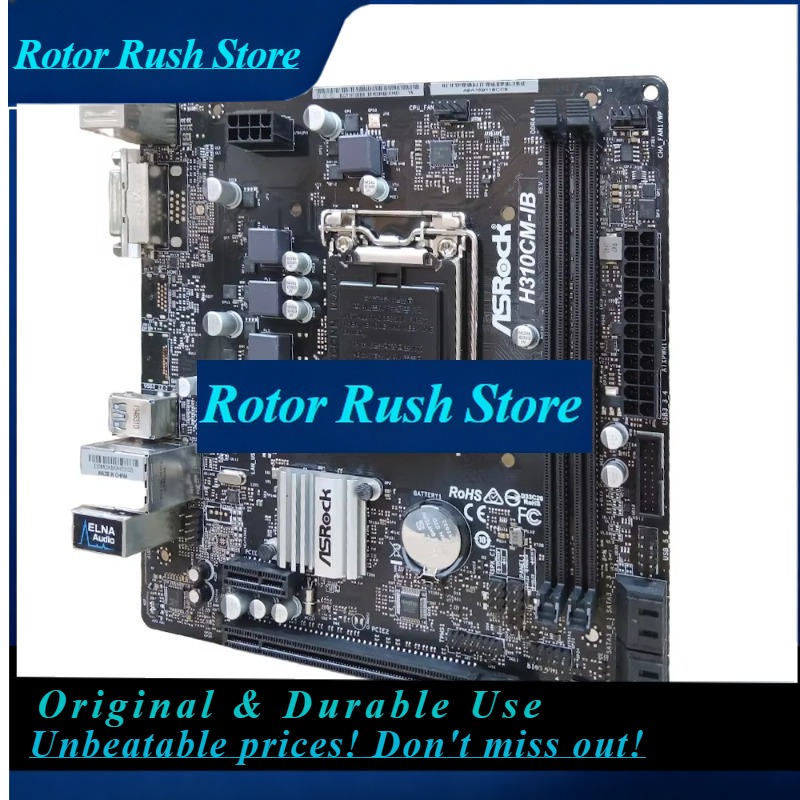 Motherboard RoRuSASRock H310CM - Intel Cpu Core I5 ulasan dan harga